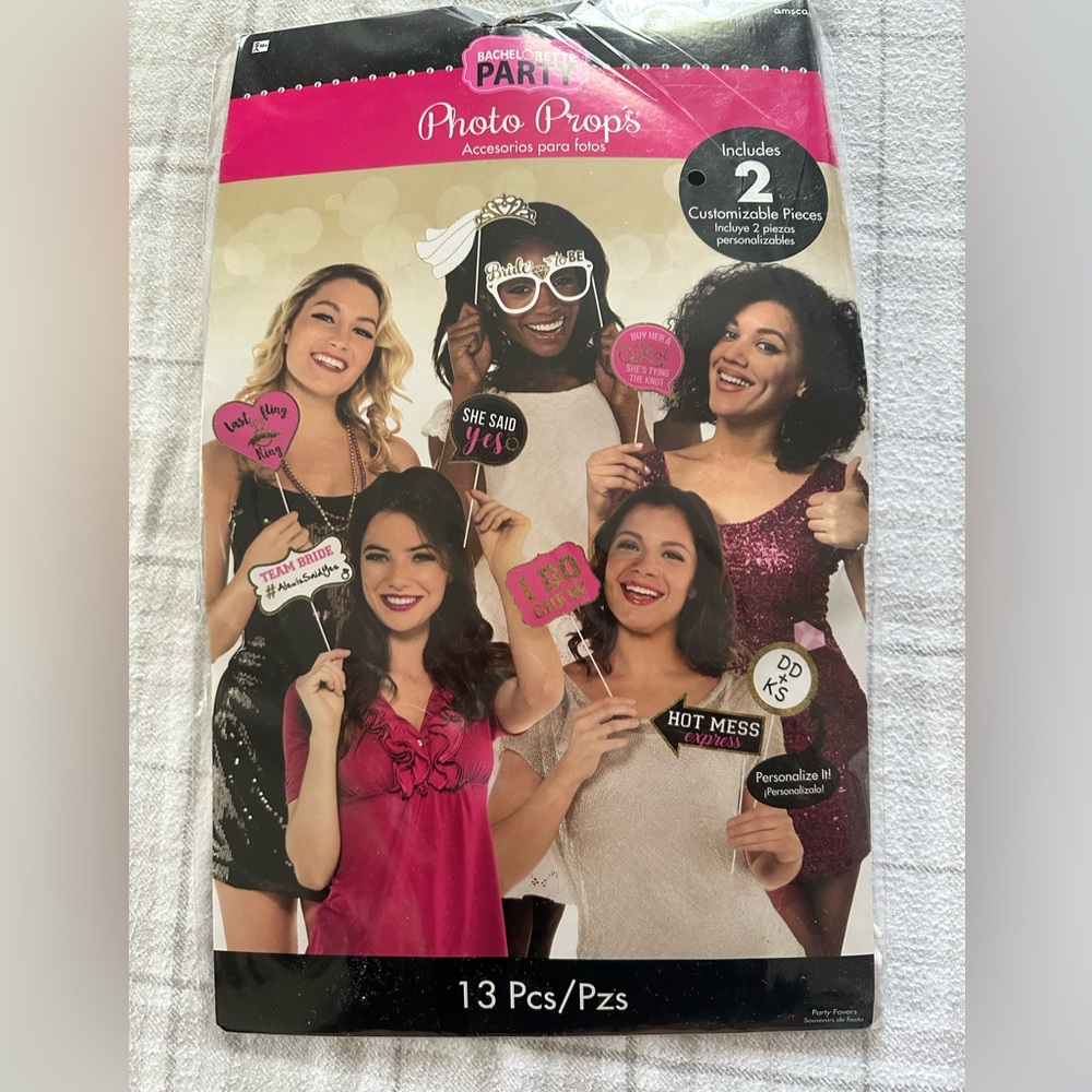 Bachelorette Party Photo Props - 13 pieces